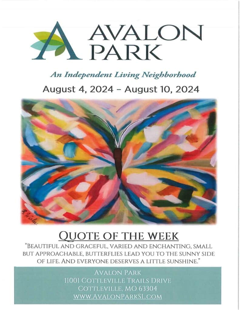 Avalon Park’s Upcoming Events August 4th - 10th