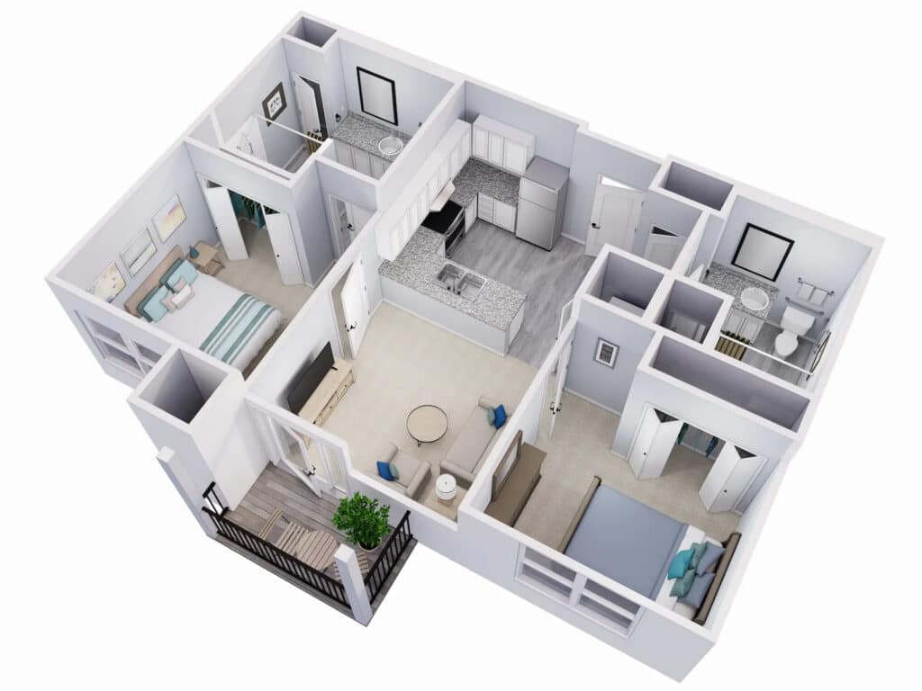 Senior Independent Living Residence Cottleville MO - First-Floor 2 Bedroom, 2 Bath Available Now at Avalon Park!