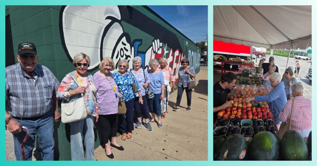 Senior Housing Cottleville, MO - A Fun Wednesday Outing: Fast Eddie’s & Fresh Finds